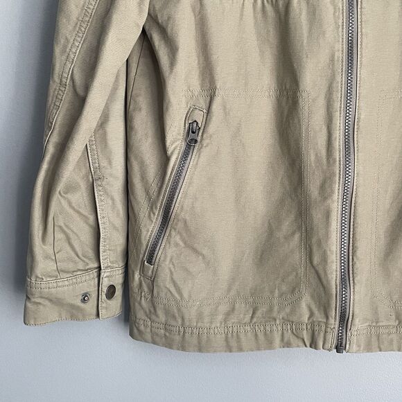 Columbia Corduroy Jacket Full Zip Men M Lightweight Utility Workwear Zip Pockets - Picture 5 of 12